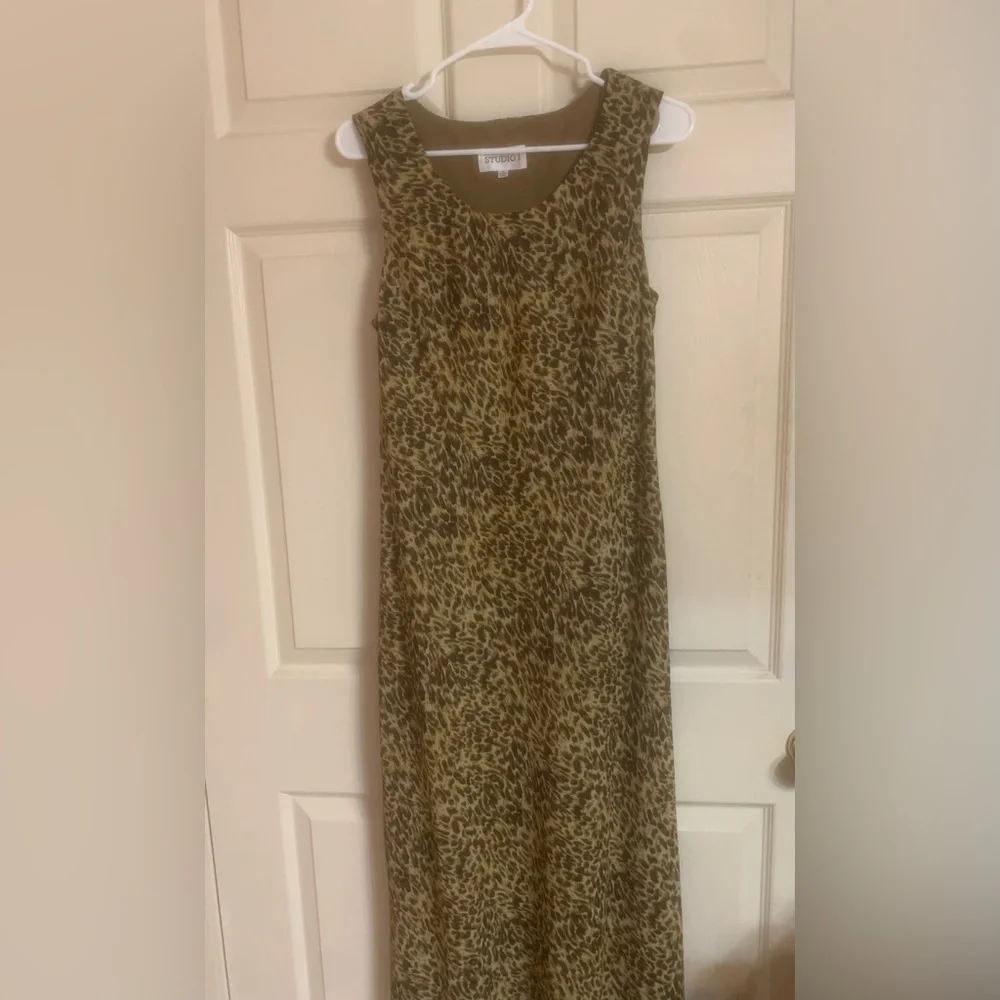 Leopard print 2pc dress - Picture 4 of 7